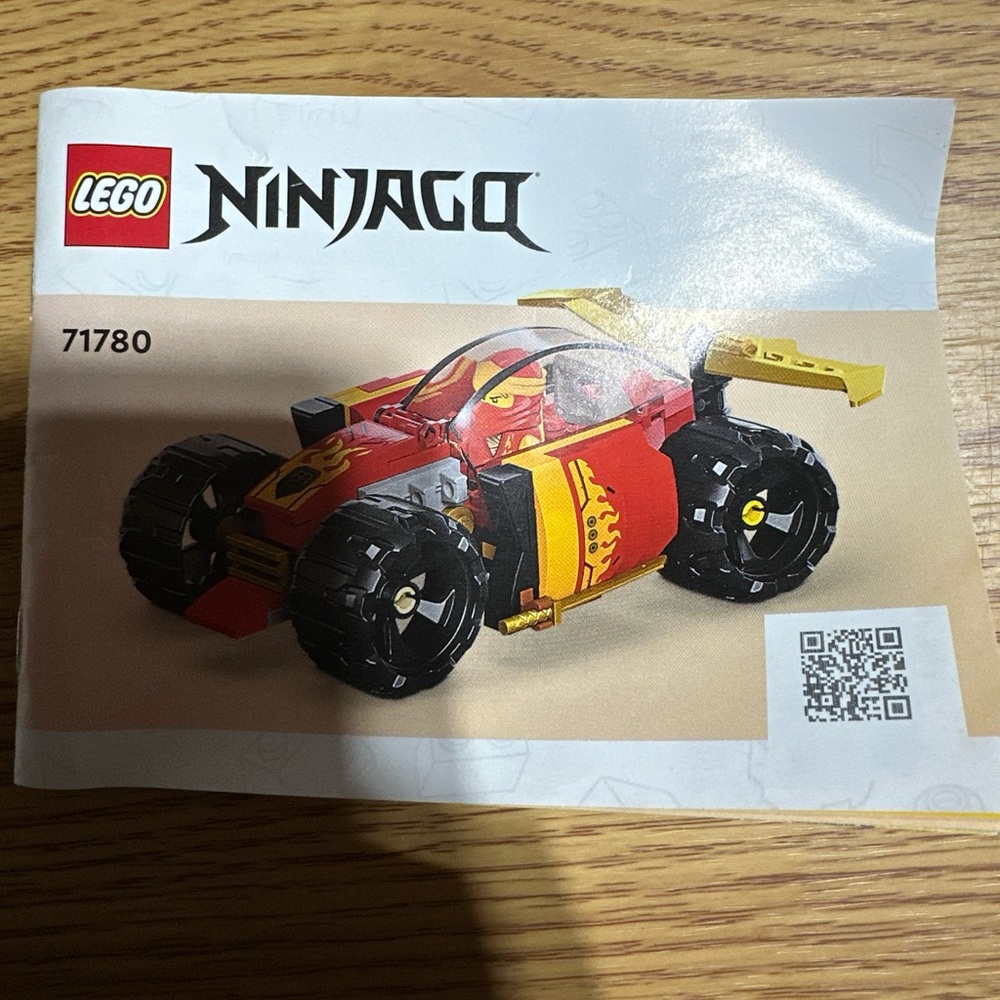 Ninjago instructions booklet